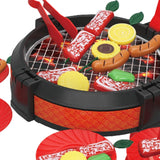 Maxbell 27x Kids BBQ Grill Toy Role Play for Children 2 3 4 5 6 Years Old Girls Boys