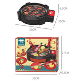 Maxbell 27x Kids BBQ Grill Toy Role Play for Children 2 3 4 5 6 Years Old Girls Boys