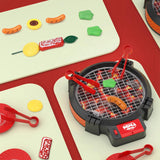 Maxbell 27x Kids BBQ Grill Toy Role Play for Children 2 3 4 5 6 Years Old Girls Boys
