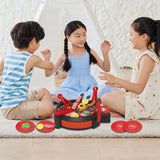 Maxbell 27x Kids BBQ Grill Toy Role Play for Children 2 3 4 5 6 Years Old Girls Boys