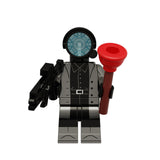 Maxbell 8x Skibidi Toilet Toy DIY Toilet Action Figure for Decoration Desk Halloween