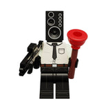 Maxbell 8x Skibidi Toilet Toy DIY Toilet Action Figure for Decoration Desk Halloween