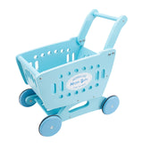 Maxbell Kids Shopping Cart Trolley Mart Shopping Cart for Ages 3 and up Baby Blue