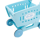 Maxbell Kids Shopping Cart Trolley Mart Shopping Cart for Ages 3 and up Baby Blue