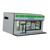 Maxbell 1/64 Supermarket Street Scene Display Case Layout for Home Bedroom Halloween Style A