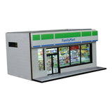Maxbell 1/64 Supermarket Street Scene Display Case Layout for Home Bedroom Halloween Style A