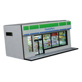 Maxbell 1/64 Supermarket Street Scene Display Case Layout for Home Bedroom Halloween Style A