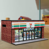 Maxbell 1/64 Supermarket Street Scene Display Case Layout for Home Bedroom Halloween Style B