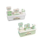 Maxbell Dollhouse Cash Register Toy Grocery Fun for 3 + Years Old Toddlers Baby Clear