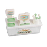 Maxbell Dollhouse Cash Register Toy Grocery Fun for 3 + Years Old Toddlers Baby Clear