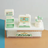 Maxbell Dollhouse Cash Register Toy Grocery Fun for 3 + Years Old Toddlers Baby Clear