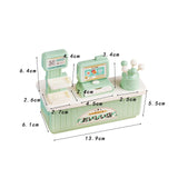 Maxbell Dollhouse Cash Register Toy Grocery Fun for 3 + Years Old Toddlers Baby Green