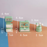 Maxbell Dollhouse Cash Register Toy Grocery Fun for 3 + Years Old Toddlers Baby Green