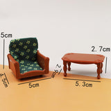 Maxbell 1:12 Scale Dollhouse Piano Sofa Table Lamp Handcraft for Children Boys Girls