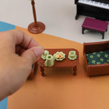 Maxbell 1:12 Scale Dollhouse Piano Sofa Table Lamp Handcraft for Children Boys Girls