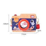 Maxbell Kids Camera Wood Toy Unique Pretend Play Toy for Child Intelligent Toys Gift