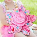 Maxbell Children Makeup Playing Set Portable Valentines Day Gifts for Kids for Girls