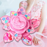 Maxbell Children Makeup Playing Set Portable Valentines Day Gifts for Kids for Girls