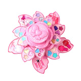 Maxbell Children Makeup Playing Set Portable Valentines Day Gifts for Kids for Girls