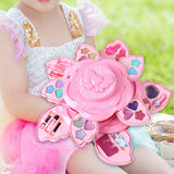 Maxbell Children Makeup Playing Set Portable Valentines Day Gifts for Kids for Girls