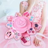 Maxbell Children Makeup Playing Set Portable Valentines Day Gifts for Kids for Girls