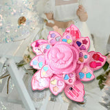 Maxbell Children Makeup Playing Set Portable Valentines Day Gifts for Kids for Girls