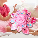 Maxbell Children Makeup Playing Set Portable Valentines Day Gifts for Kids for Girls