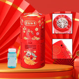 Maxbell Automatic Bubble Maker Toy with Flash Light Sounds for Indoor Outdoor Gifts