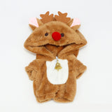 Maxbell Doll Clothing with Zipper Lovely Doll Plush Clothes for Ob11 Cosplay Costume