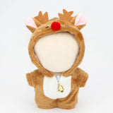 Maxbell Doll Clothing with Zipper Lovely Doll Plush Clothes for Ob11 Cosplay Costume