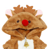 Maxbell Doll Clothing with Zipper Lovely Doll Plush Clothes for Ob11 Cosplay Costume