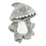 Maxbell Plush Doll Clothes Outfits for 3.94inch-4.72inch Doll Accessories Play House gray