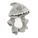 Maxbell Plush Doll Clothes Outfits for 3.94inch-4.72inch Doll Accessories Play House gray