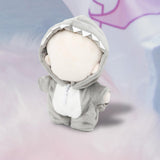 Maxbell Plush Doll Clothes Outfits for 3.94inch-4.72inch Doll Accessories Play House gray