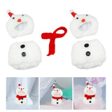 Maxbell 10cm Plush Doll Clothes Set Cosplay Costume for 1/12 Dolls Parts Accessories 2Pcs