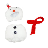 Maxbell 10cm Plush Doll Clothes Set Cosplay Costume for 1/12 Dolls Parts Accessories 3Pcs