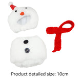 Maxbell 10cm Plush Doll Clothes Set Cosplay Costume for 1/12 Dolls Parts Accessories 3Pcs