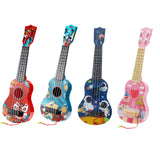 Maxbell Kids Toy Ukulele Musical with Picks for Boy Girls Preschool Ukulele Beginner Pink