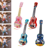 Maxbell Kids Toy Ukulele Musical with Picks for Boy Girls Preschool Ukulele Beginner Pink