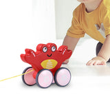 Maxbell Pull Along Toy Pull Along Walking Toy for Boys Girls Children 1 2 3 Year Old Crabs