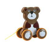 Maxbell Pull Along Toy Pull Along Walking Toy for Boys Girls Children 1 2 3 Year Old Bear