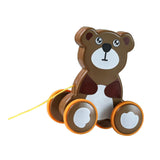 Maxbell Pull Along Toy Pull Along Walking Toy for Boys Girls Children 1 2 3 Year Old Bear