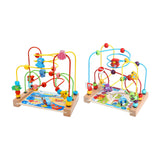 Maxbell Wooden Bead Maze Toys Grasping Ability Developmental for Baby New Year Gift