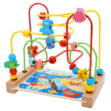 Maxbell Wooden Bead Maze Toys Grasping Ability Developmental for Baby New Year Gift