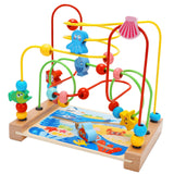 Maxbell Wooden Bead Maze Toys Grasping Ability Developmental for Baby New Year Gift