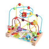 Maxbell Wooden Bead Maze Toys Grasping Ability Developmental for Baby New Year Gift