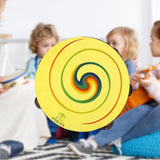 Maxbell Tambourine 7.87'' Rhythm Hand Held Drum Bell for Music Classroom KTV Concert