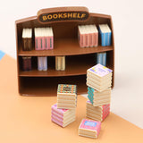 Maxbell Dollhouse Miniature Bookshelf Mini Furniture Model for 1/12 Playset Supplies