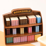 Maxbell Dollhouse Miniature Bookshelf Mini Furniture Model for 1/12 Playset Supplies