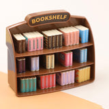 Maxbell Dollhouse Miniature Bookshelf Mini Furniture Model for 1/12 Playset Supplies